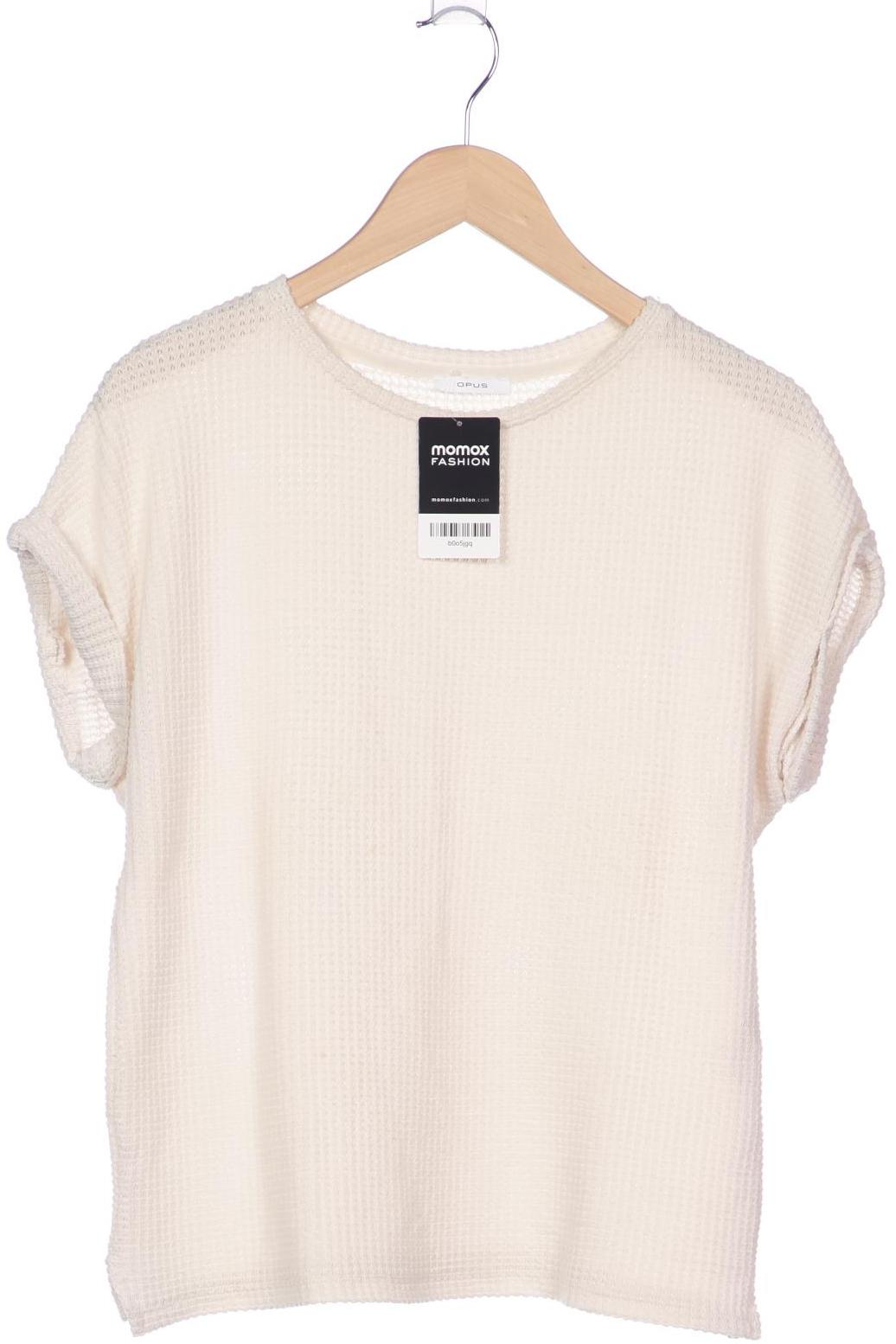 

Opus Damen T-Shirt, cremeweiß, Gr. 38