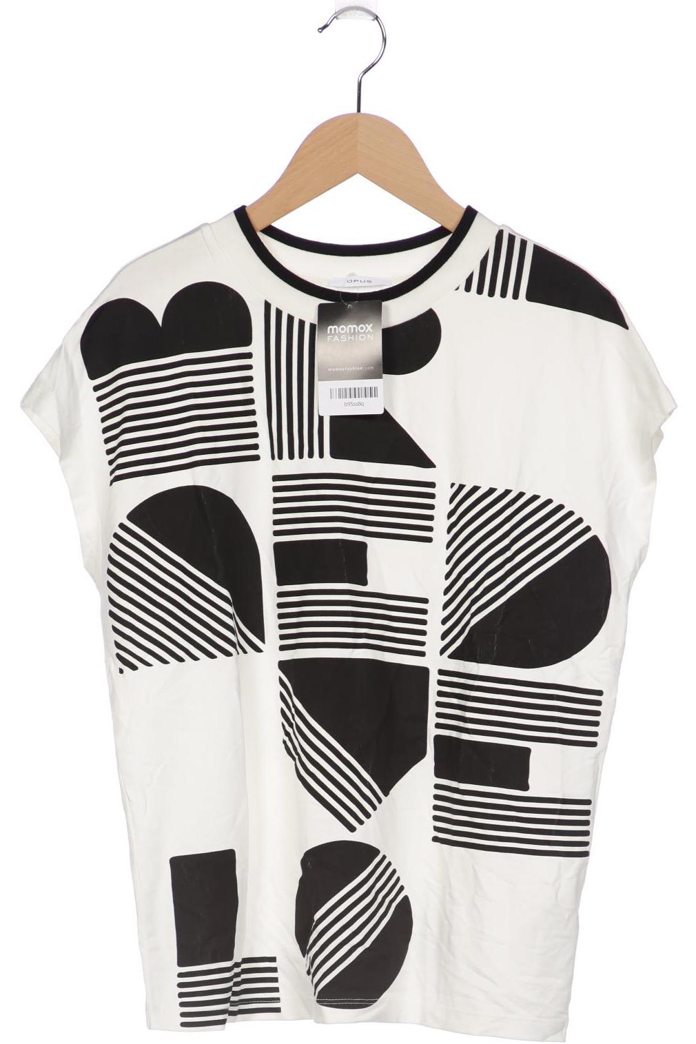 

Opus Damen T-Shirt, weiß, Gr. 36