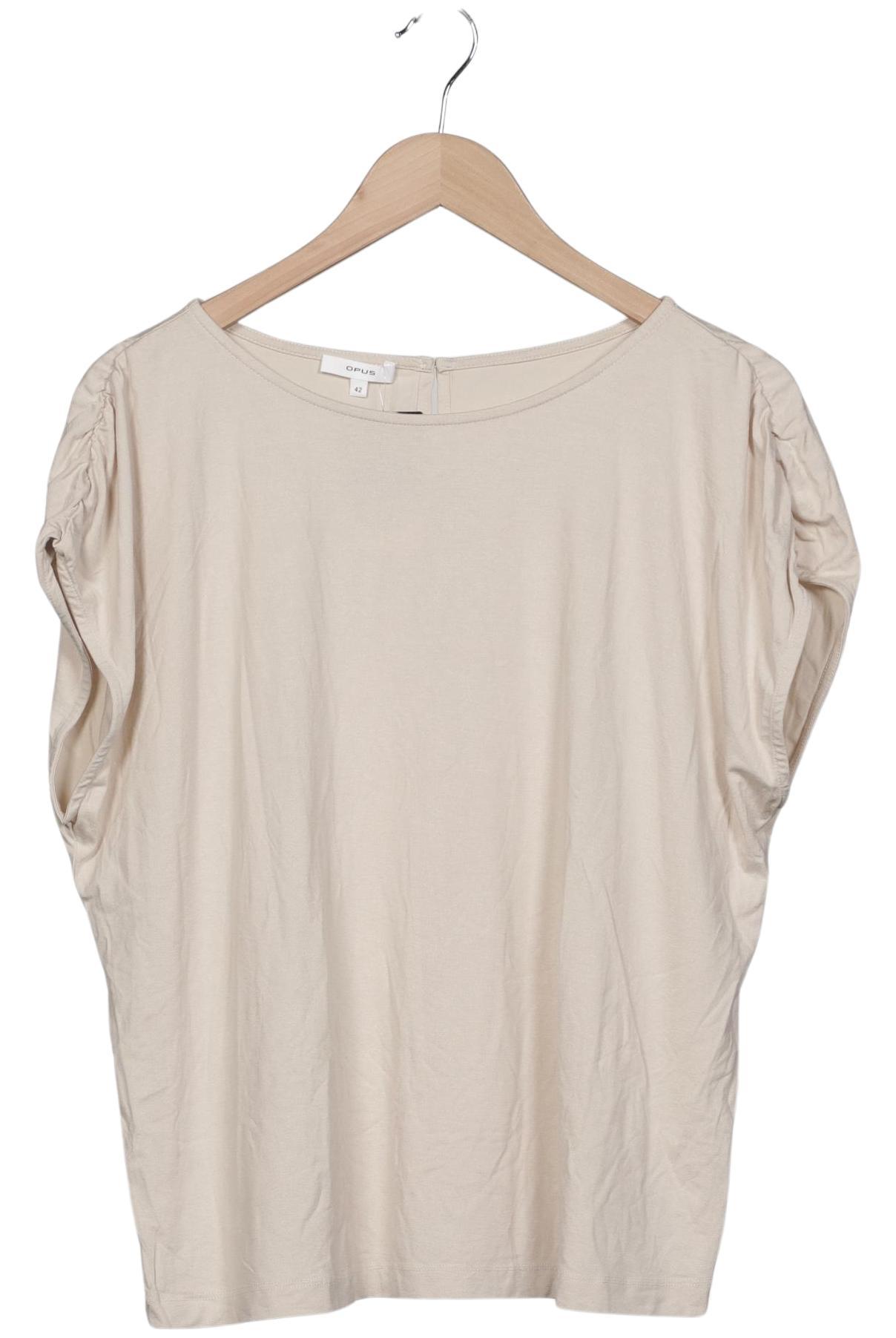 

Opus Damen T-Shirt, beige, Gr. 42