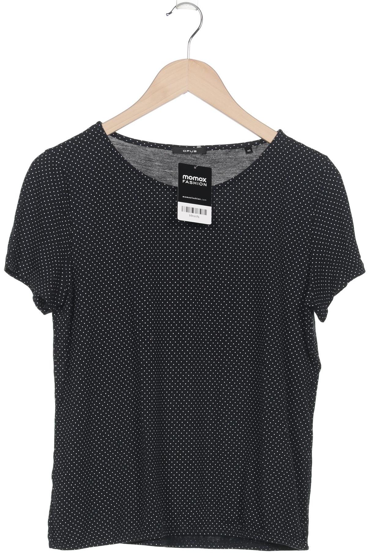 

Opus Damen T-Shirt, schwarz, Gr. 40
