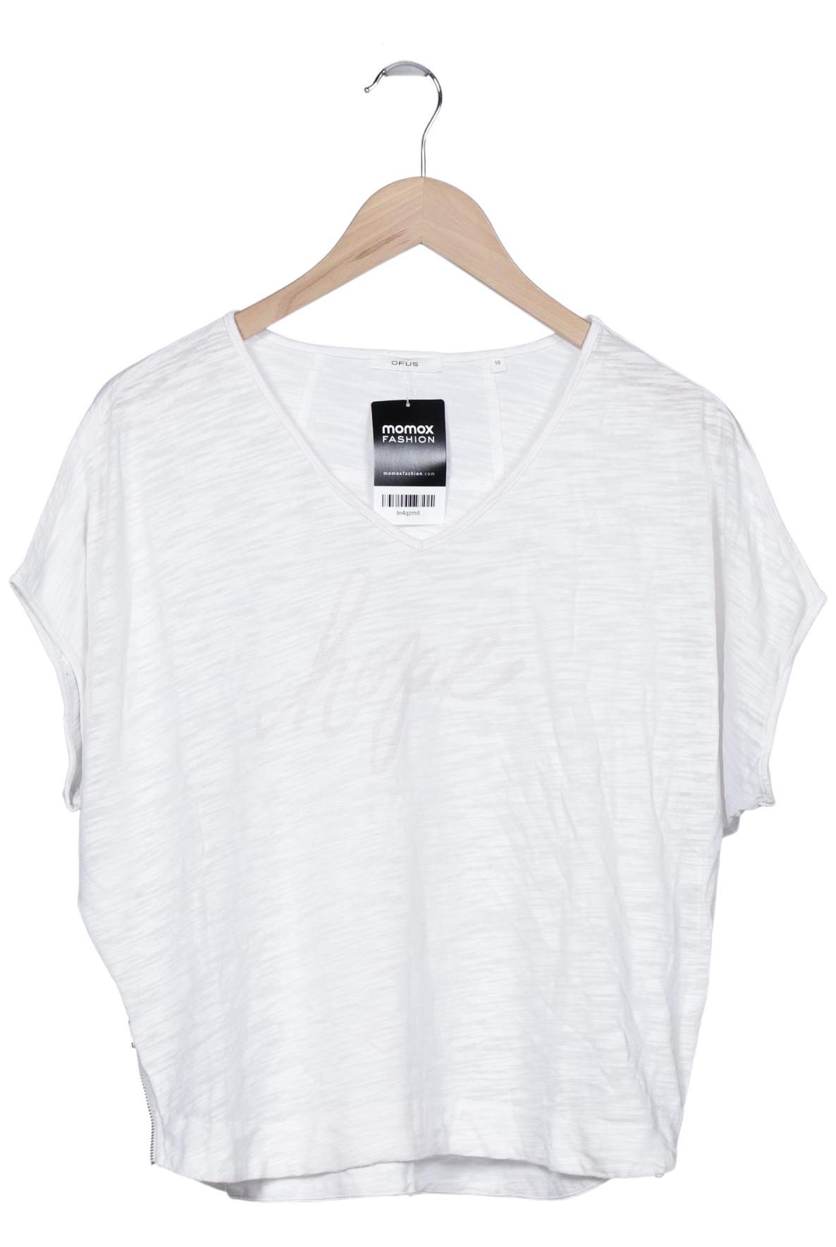 

Opus Damen T-Shirt, weiß, Gr. 38