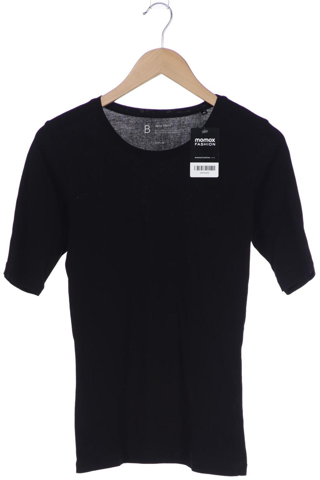 

Opus Damen T-Shirt, schwarz, Gr. 40