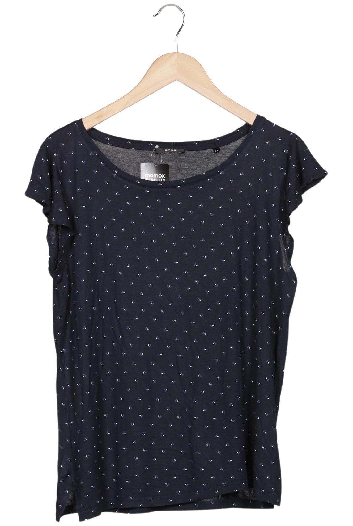

Opus Damen T-Shirt, marineblau, Gr. 42