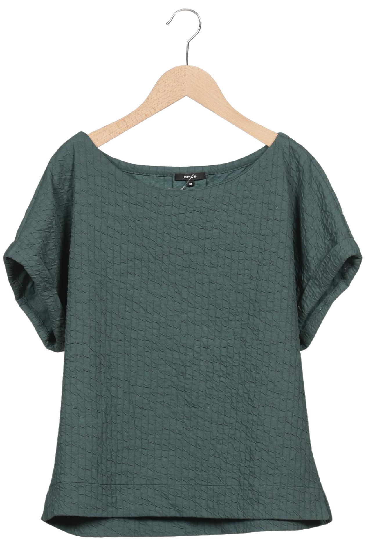 

Opus Damen T-Shirt, grün, Gr. 40