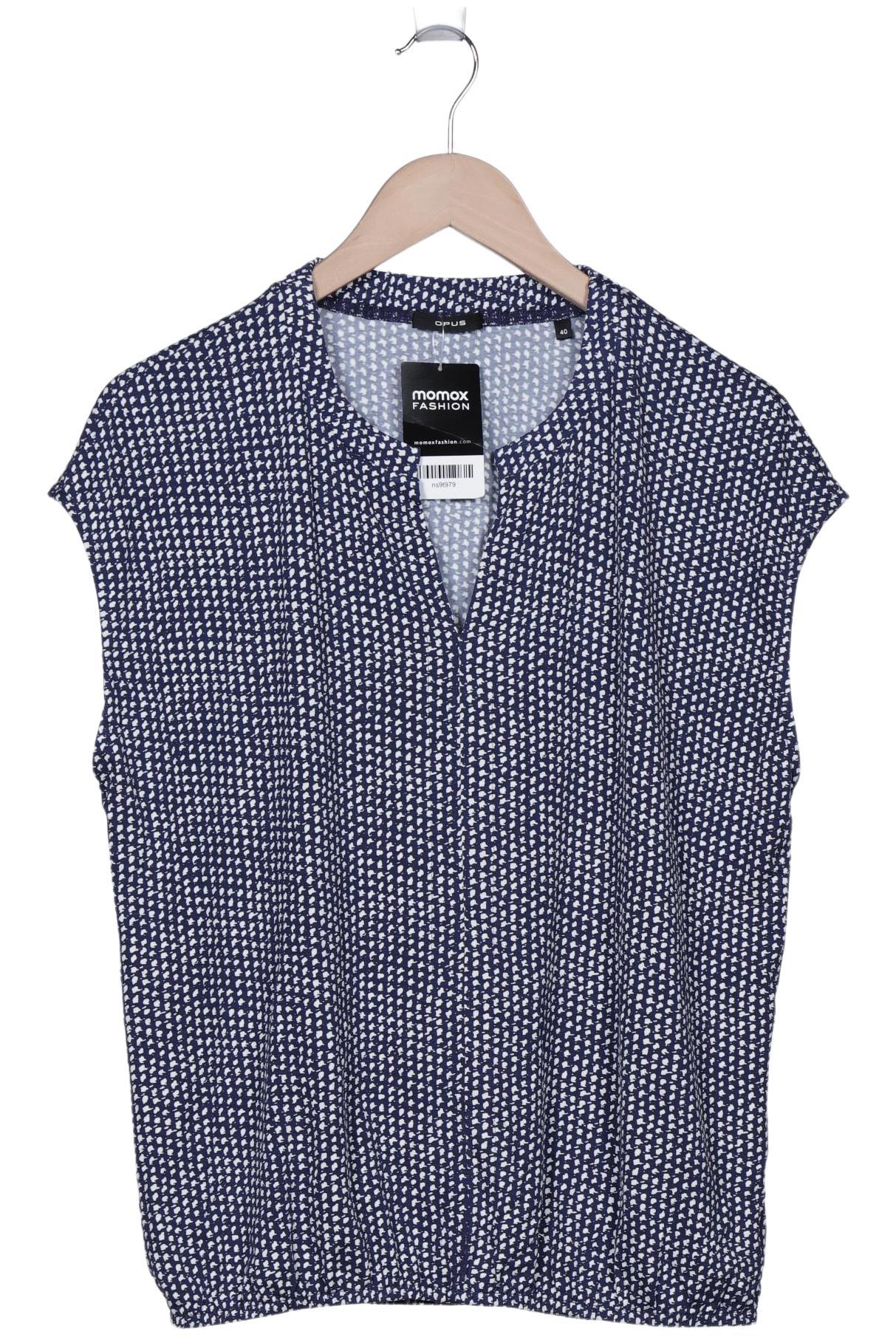 

Opus Damen T-Shirt, marineblau, Gr. 40