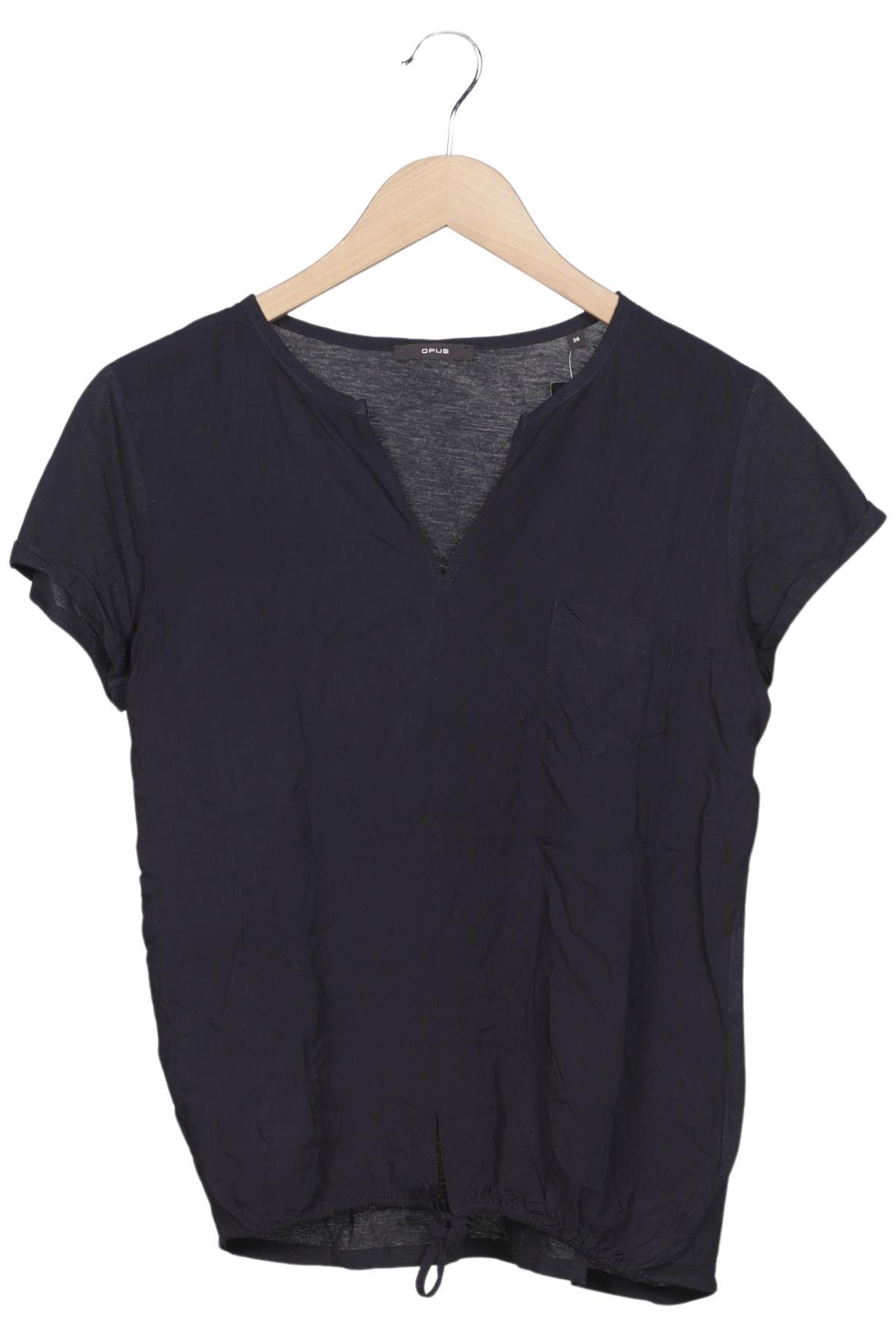 

Opus Damen T-Shirt, marineblau, Gr. 36