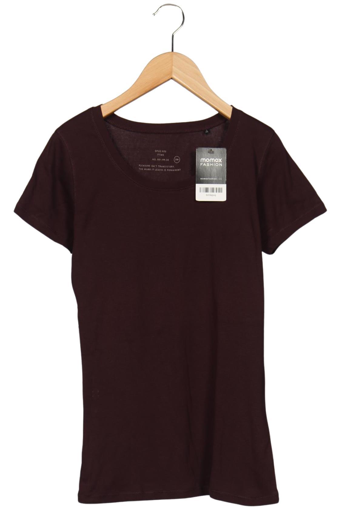 

Opus Damen T-Shirt, braun, Gr. 40