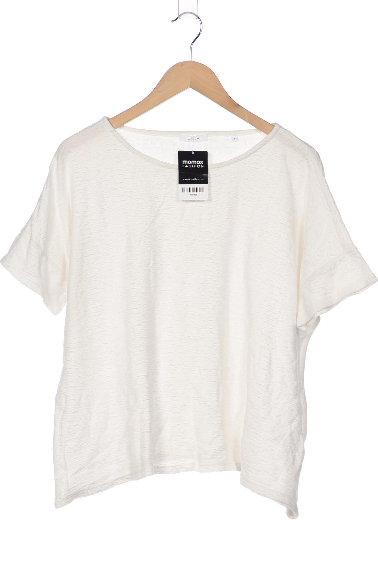 

Opus Damen T-Shirt, weiß, Gr. 42