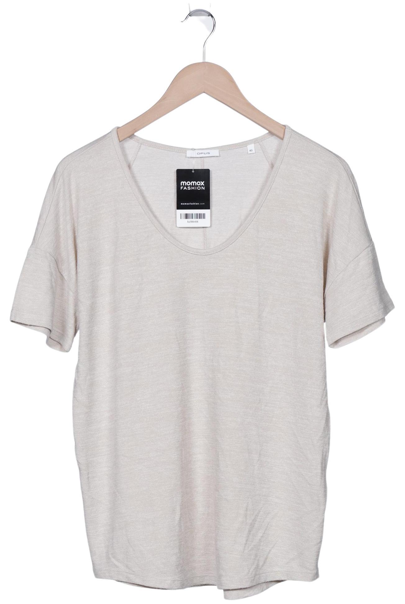 

Opus Damen T-Shirt, beige, Gr. 40