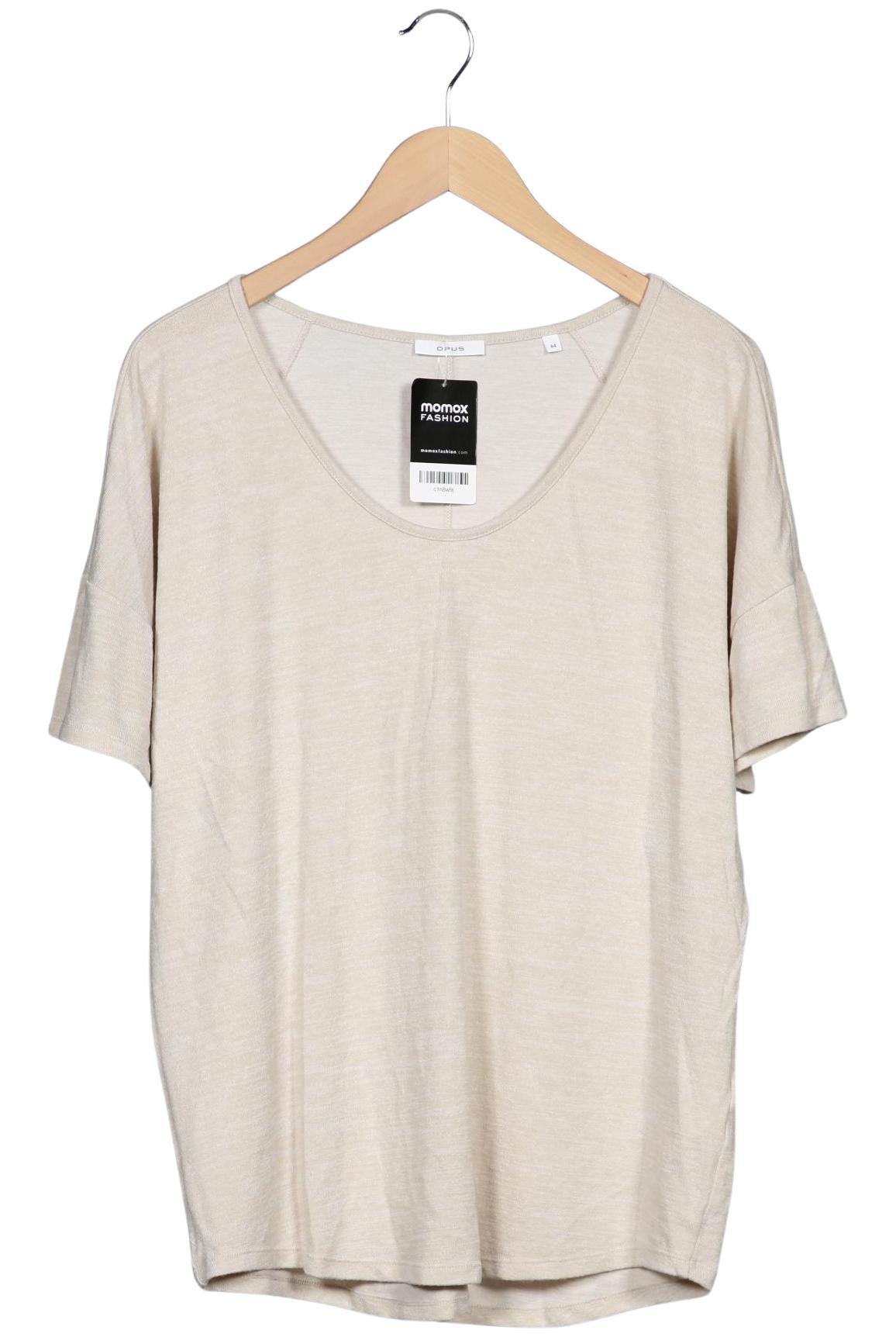 

Opus Damen T-Shirt, beige, Gr. 44