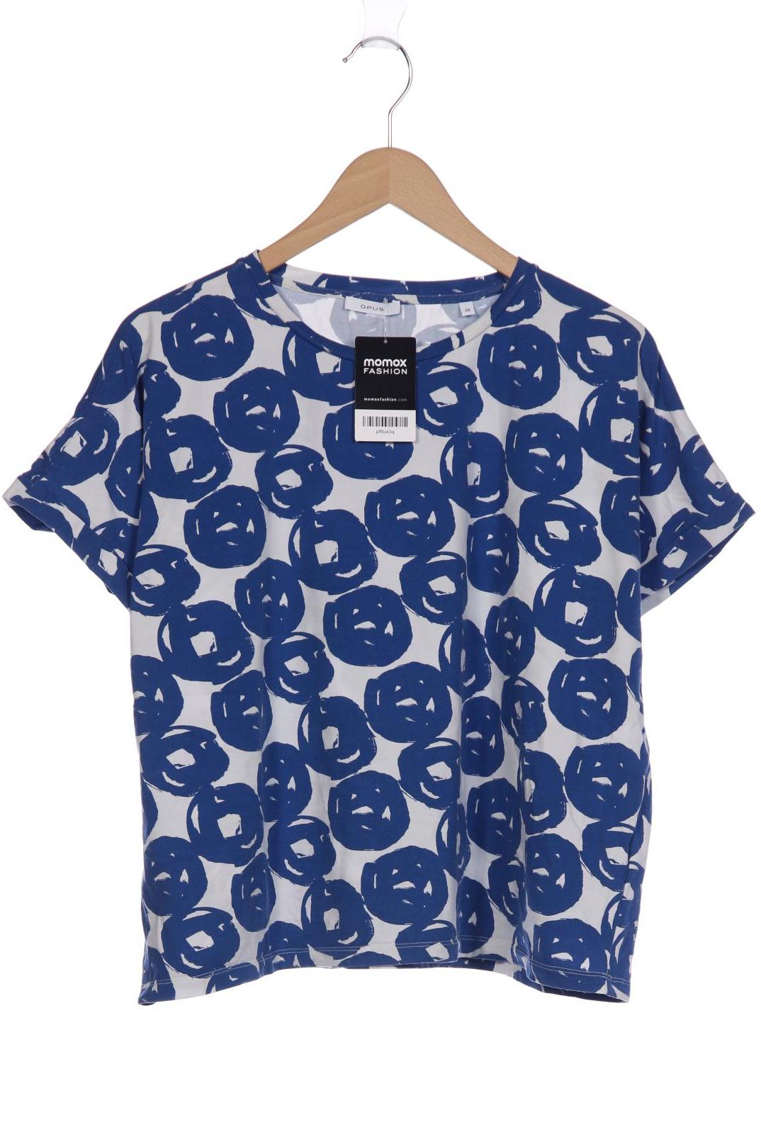 

Opus Damen T-Shirt, blau, Gr. 38