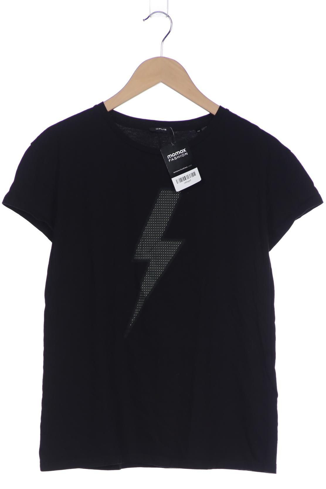

Opus Damen T-Shirt, schwarz, Gr. 40