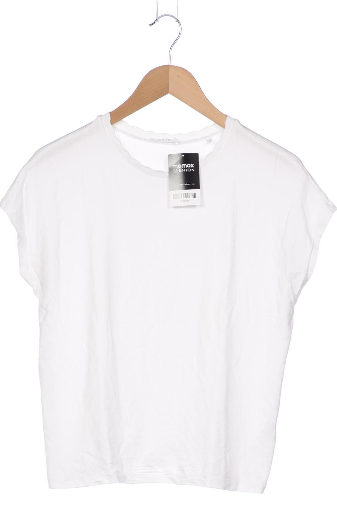 

Opus Damen T-Shirt, weiß, Gr. 36