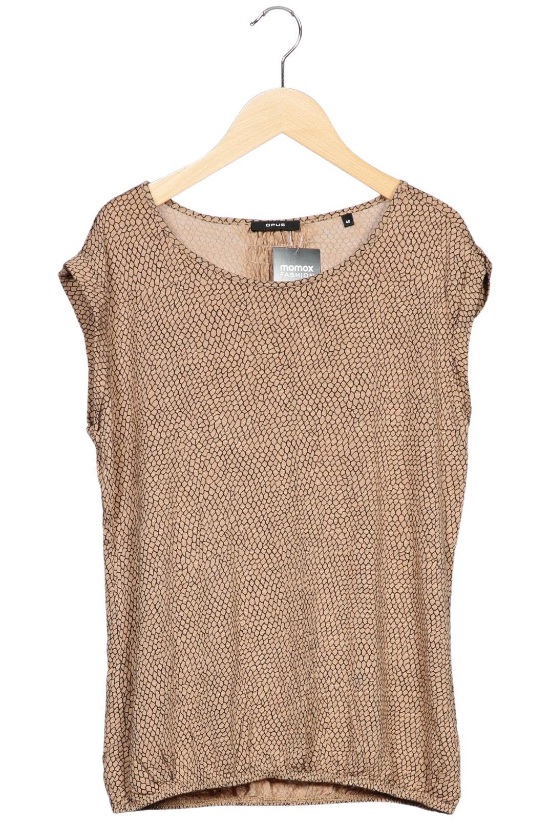 

Opus Damen T-Shirt, beige, Gr. 40