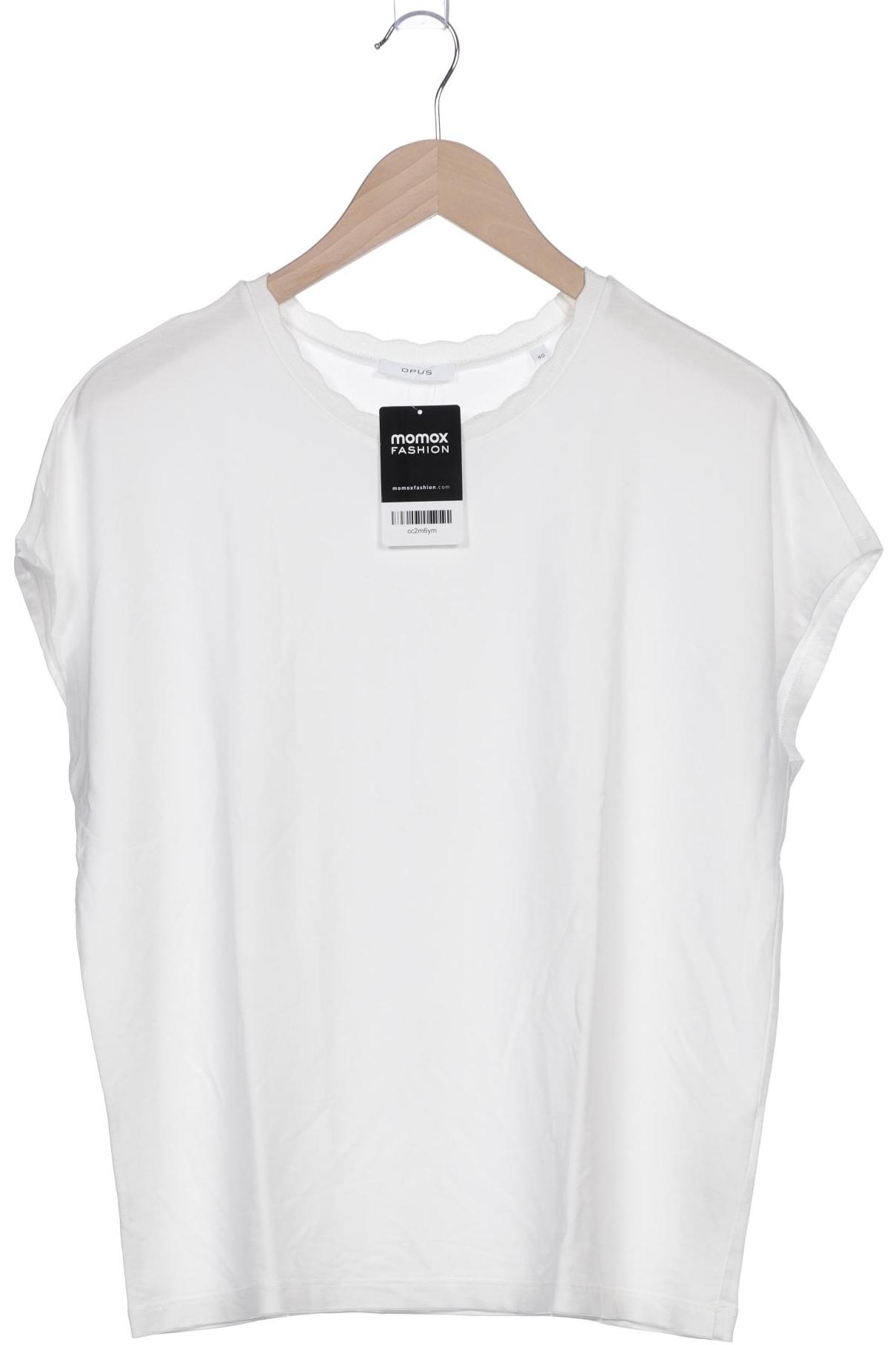 

Opus Damen T-Shirt, weiß, Gr. 40