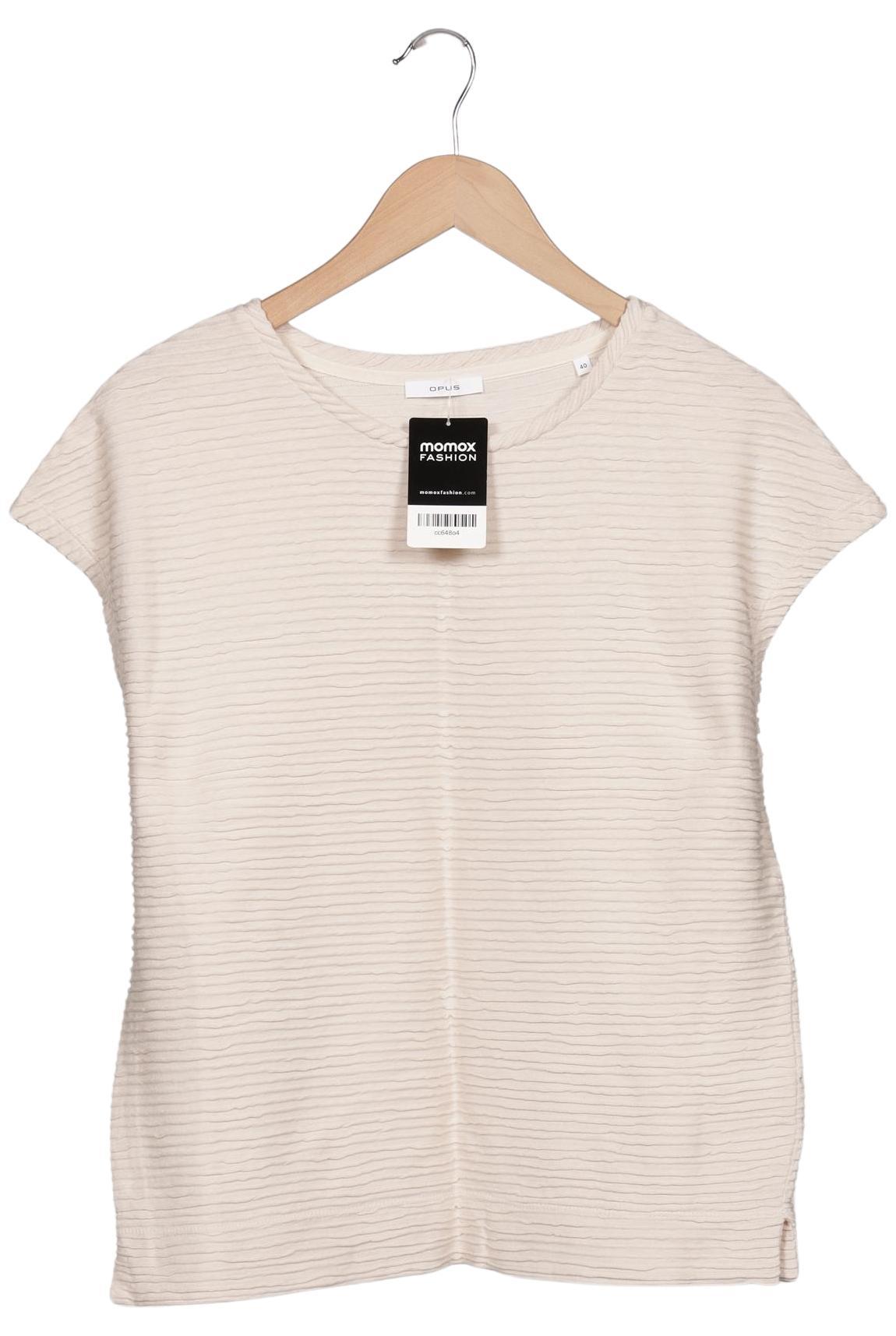 

Opus Damen T-Shirt, beige, Gr. 40