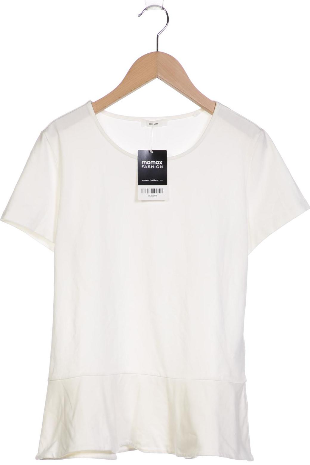

Opus Damen T-Shirt, cremeweiß, Gr. 38
