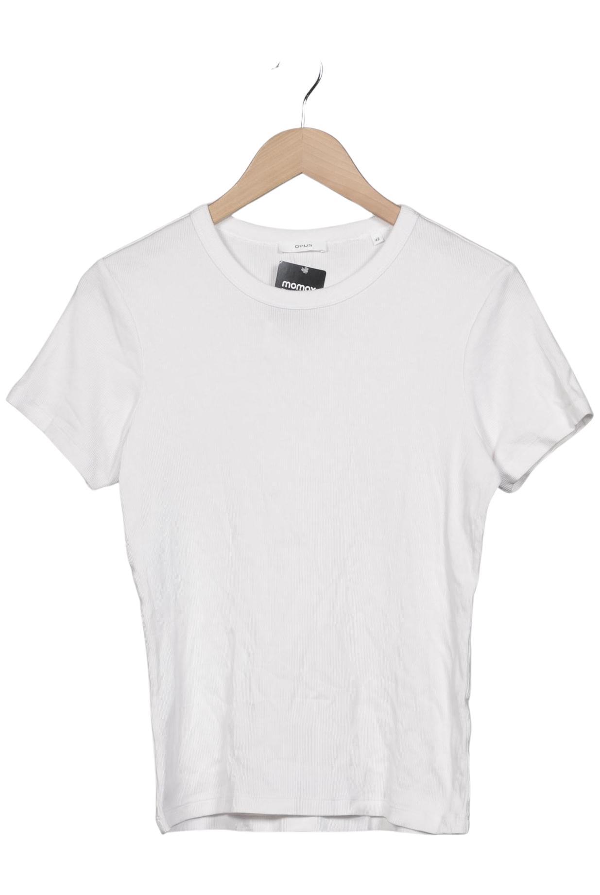 

Opus Damen T-Shirt, weiß, Gr. 42