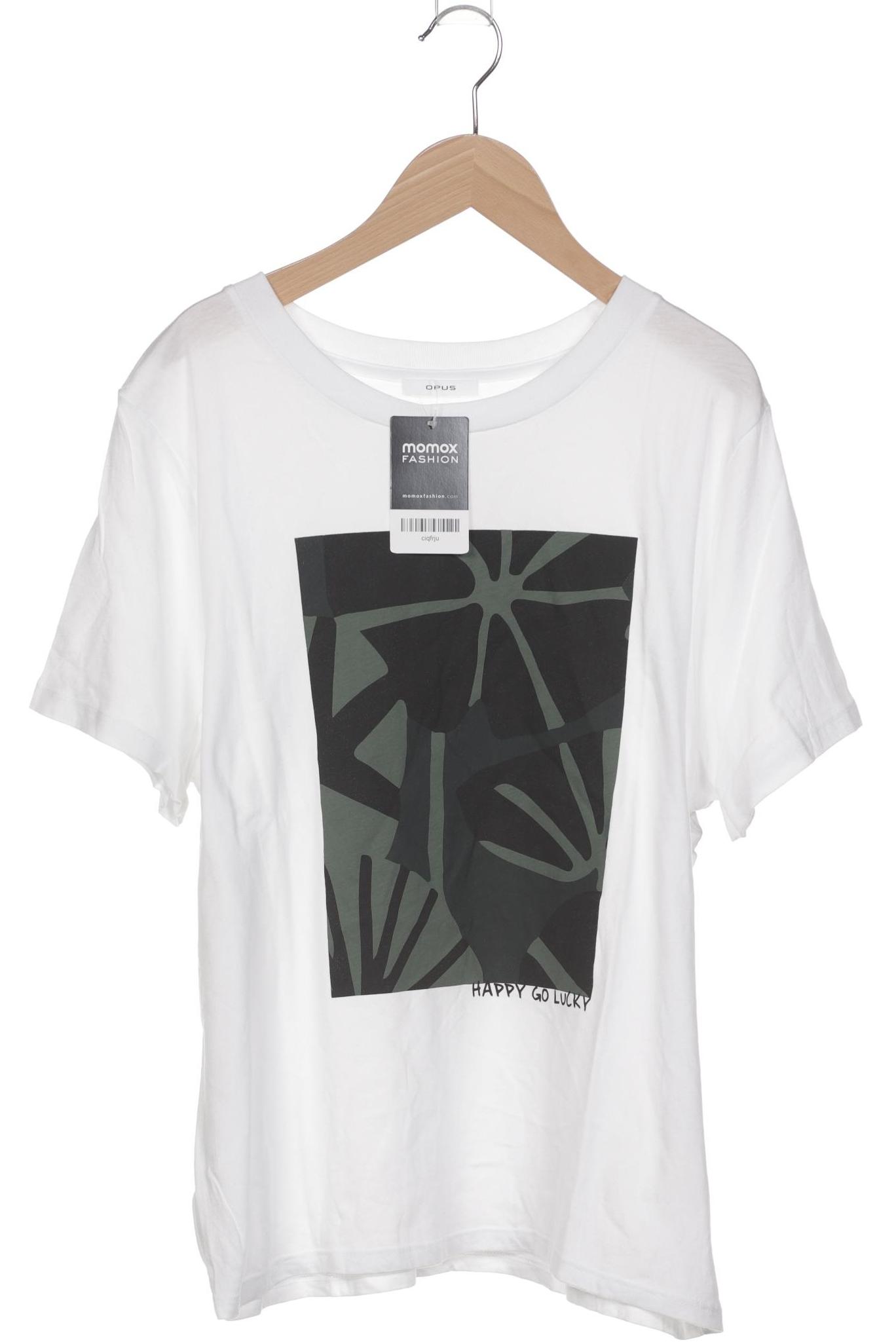

Opus Damen T-Shirt, weiß, Gr. 40
