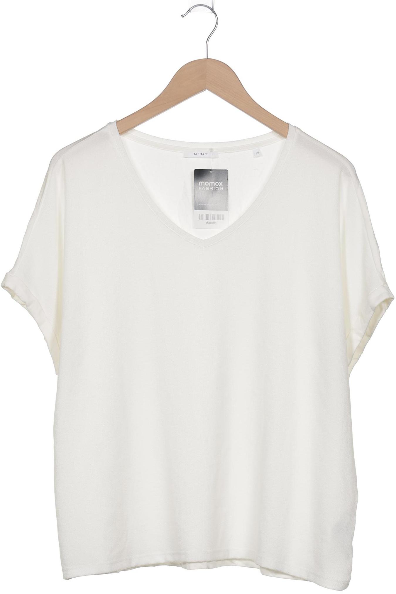 

Opus Damen T-Shirt, weiß, Gr. 42