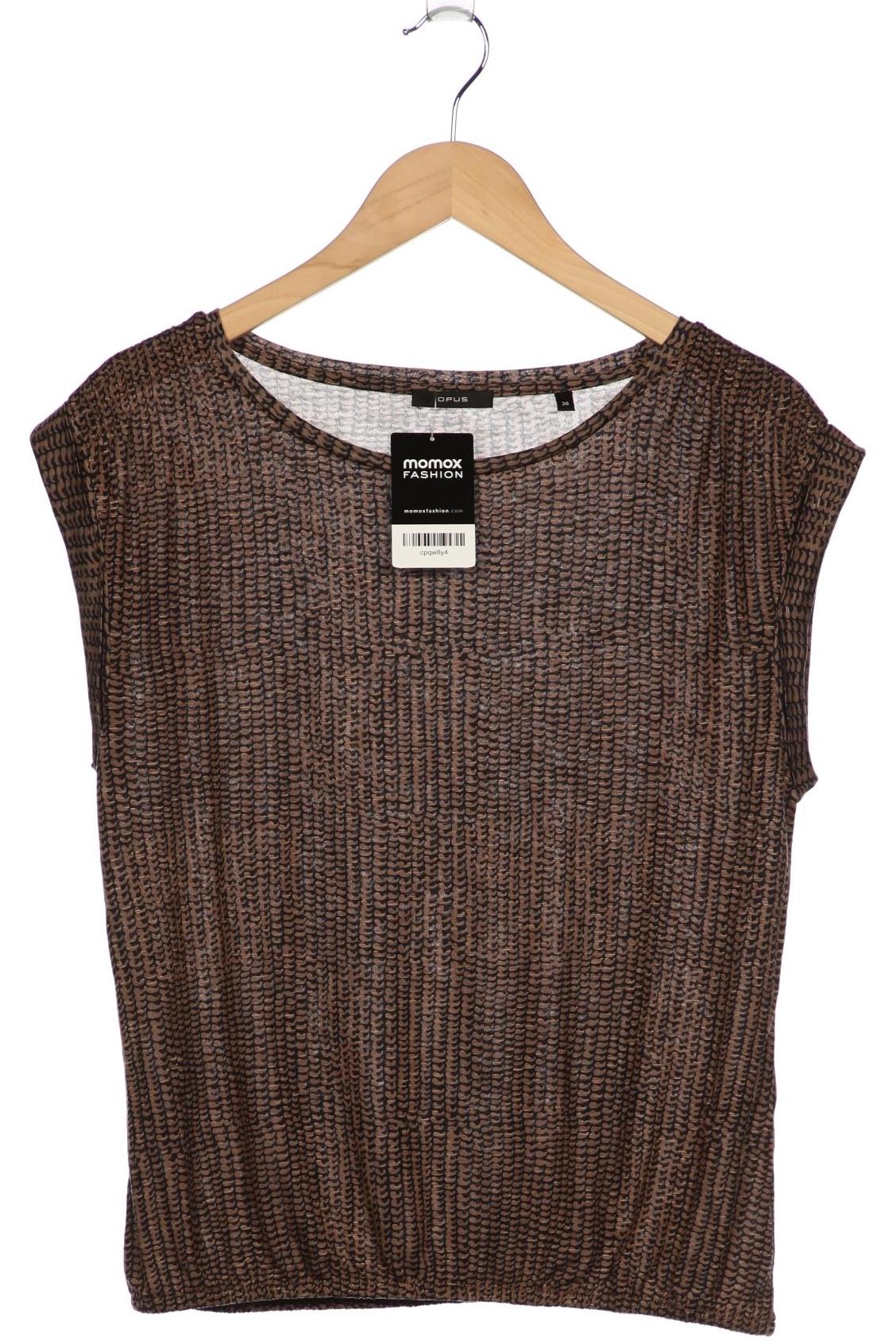 

Opus Damen T-Shirt, braun, Gr. 38
