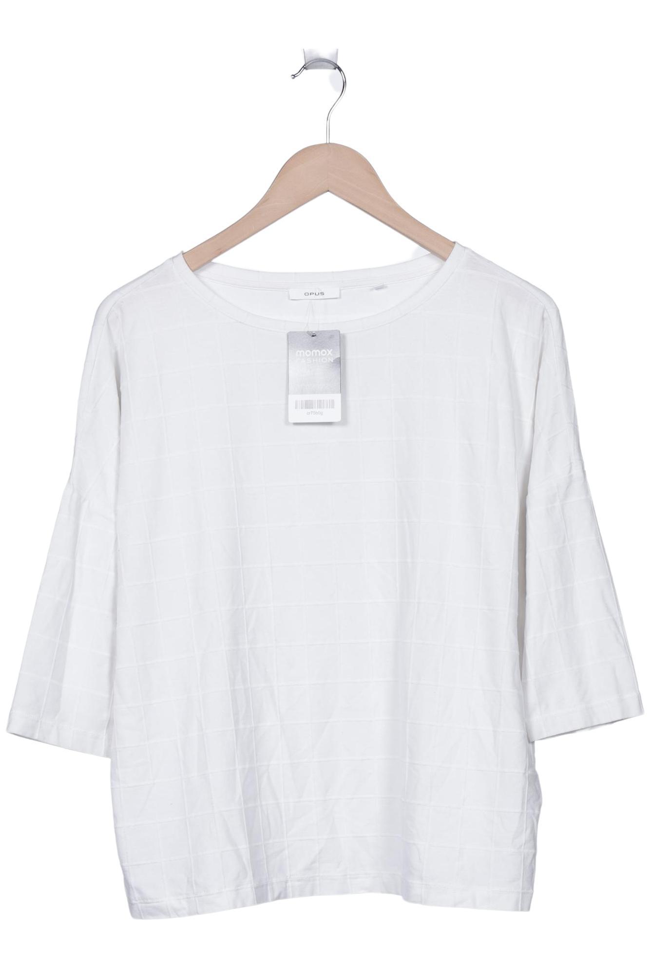 

Opus Damen T-Shirt, weiß, Gr. 42