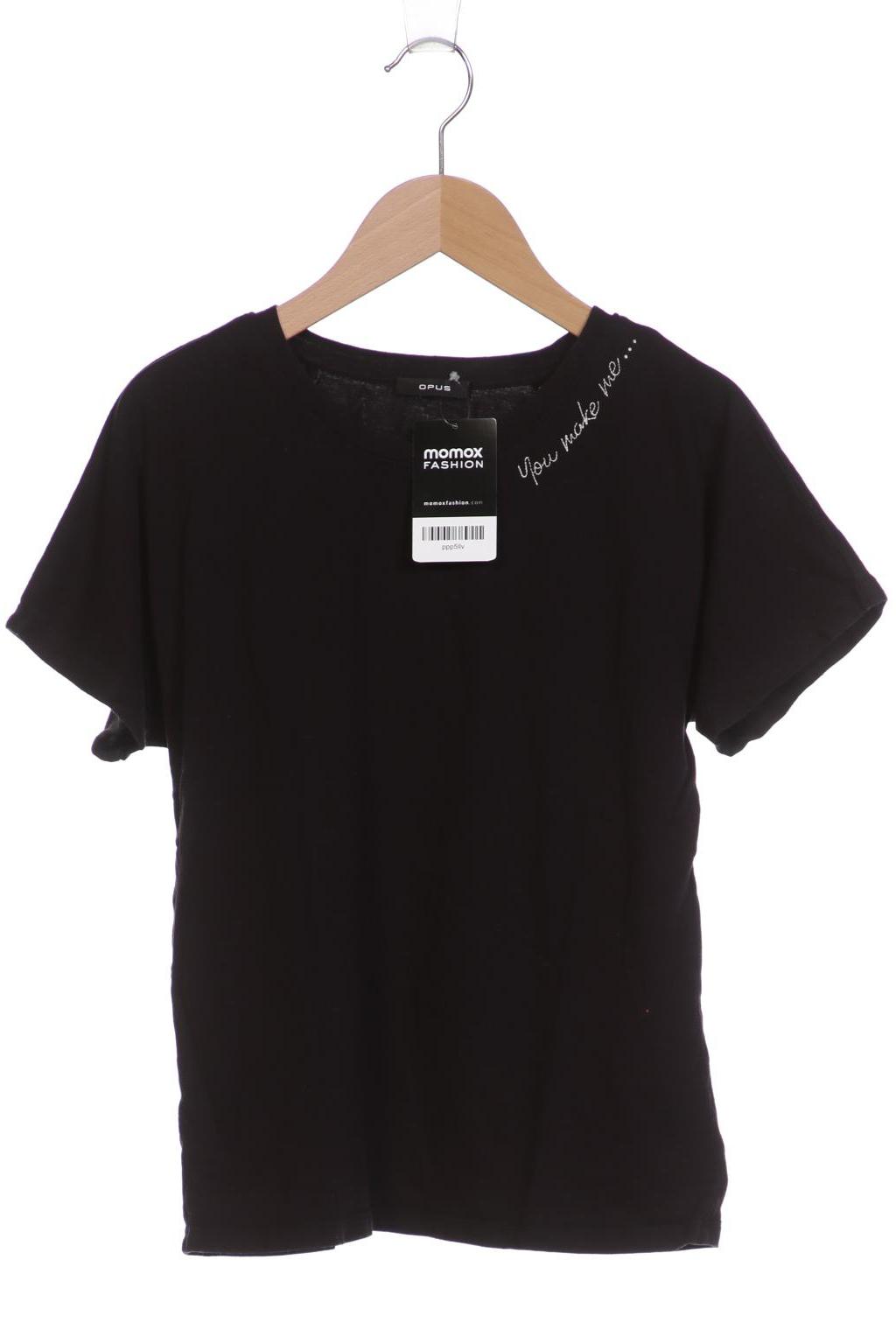 

Opus Damen T-Shirt, schwarz, Gr. 36