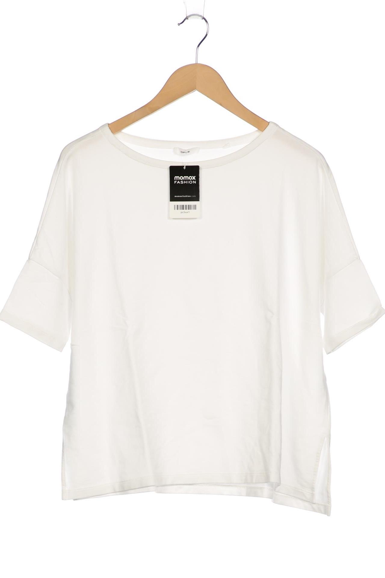 

Opus Damen T-Shirt, weiß, Gr. 36