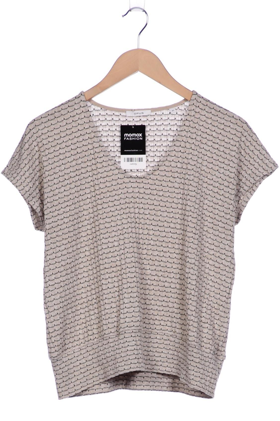 

Opus Damen T-Shirt, beige, Gr. 40