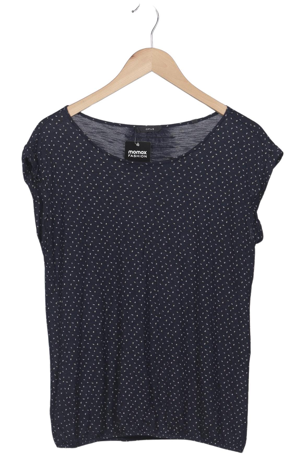 

Opus Damen T-Shirt, marineblau, Gr. 42