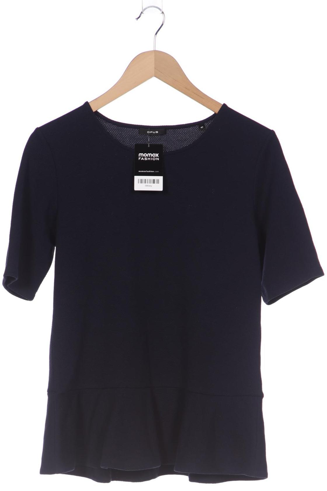 

Opus Damen T-Shirt, marineblau, Gr. 40