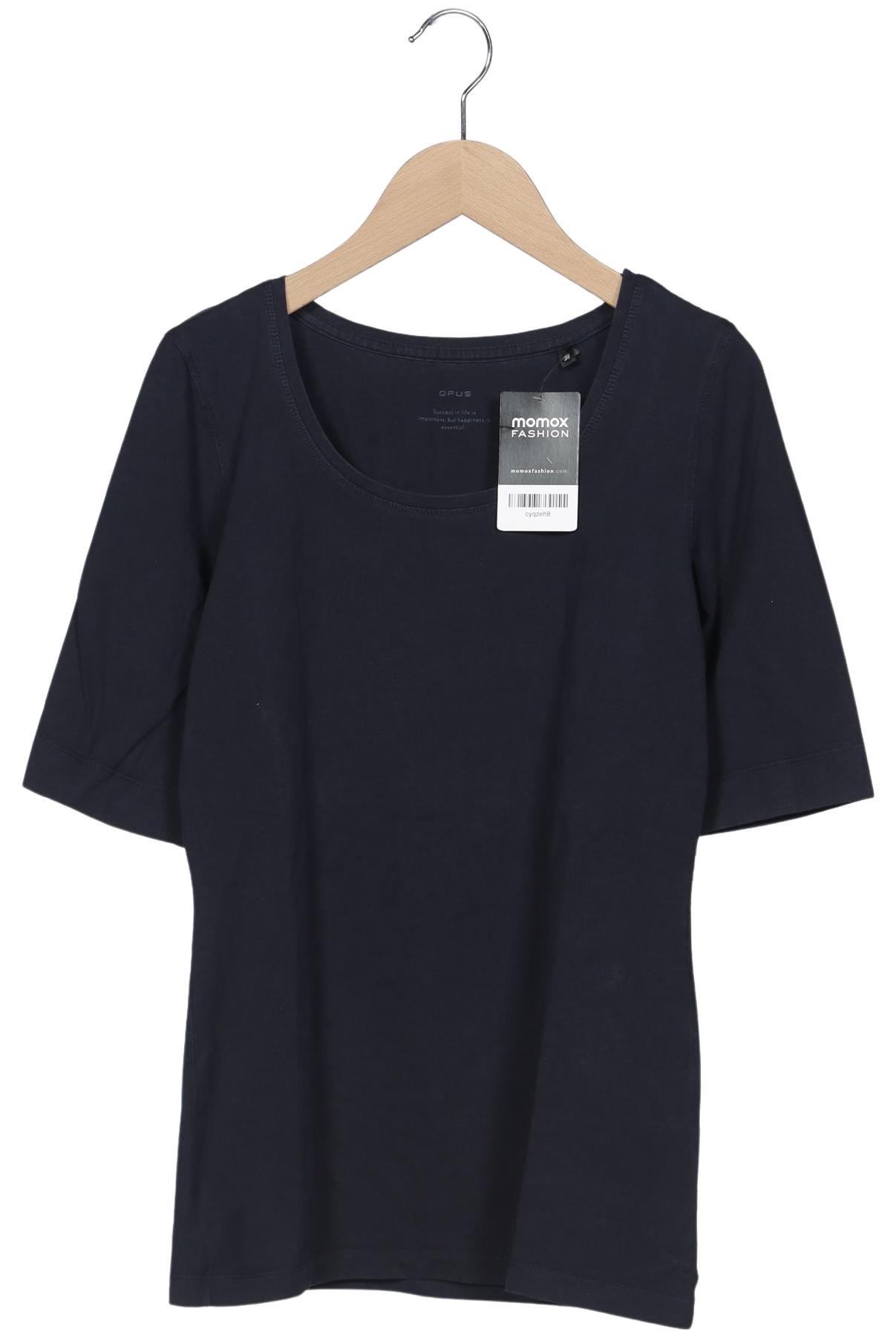 

Opus Damen T-Shirt, marineblau, Gr. 38