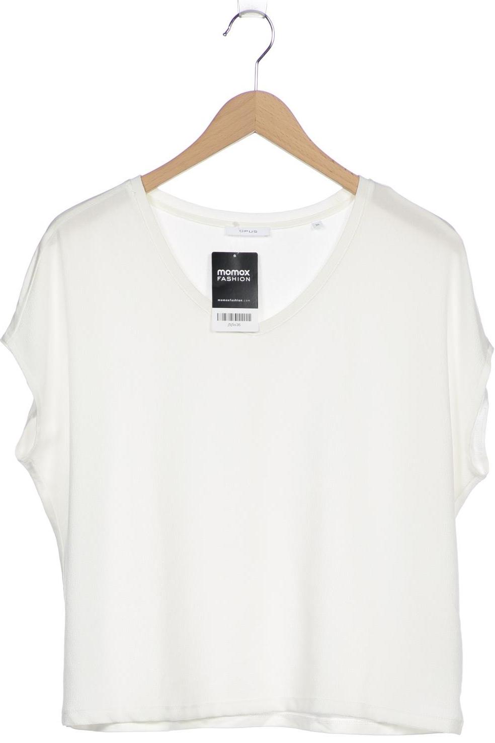 

Opus Damen T-Shirt, weiß, Gr. 36