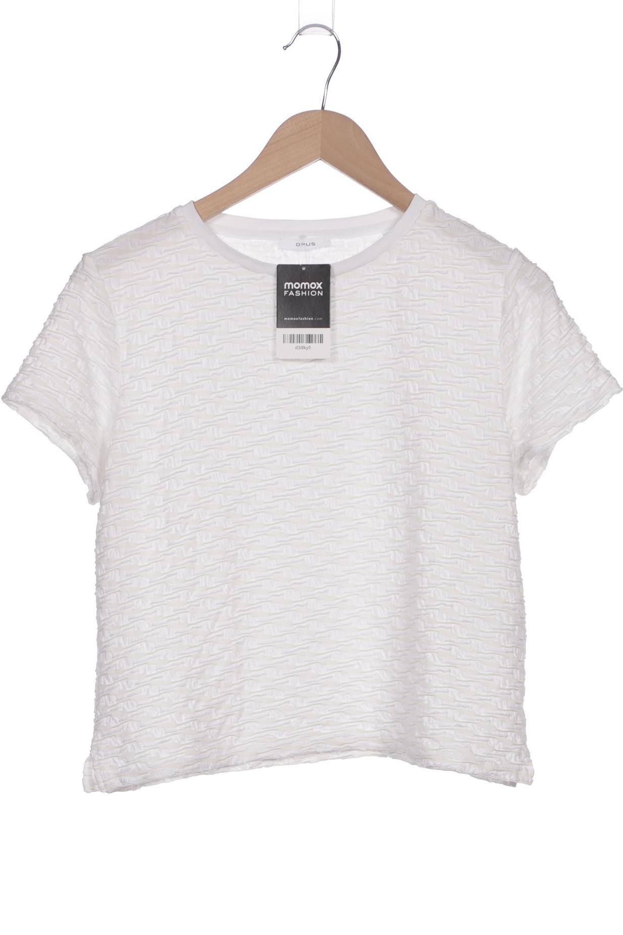 

Opus Damen T-Shirt, weiß, Gr. 36