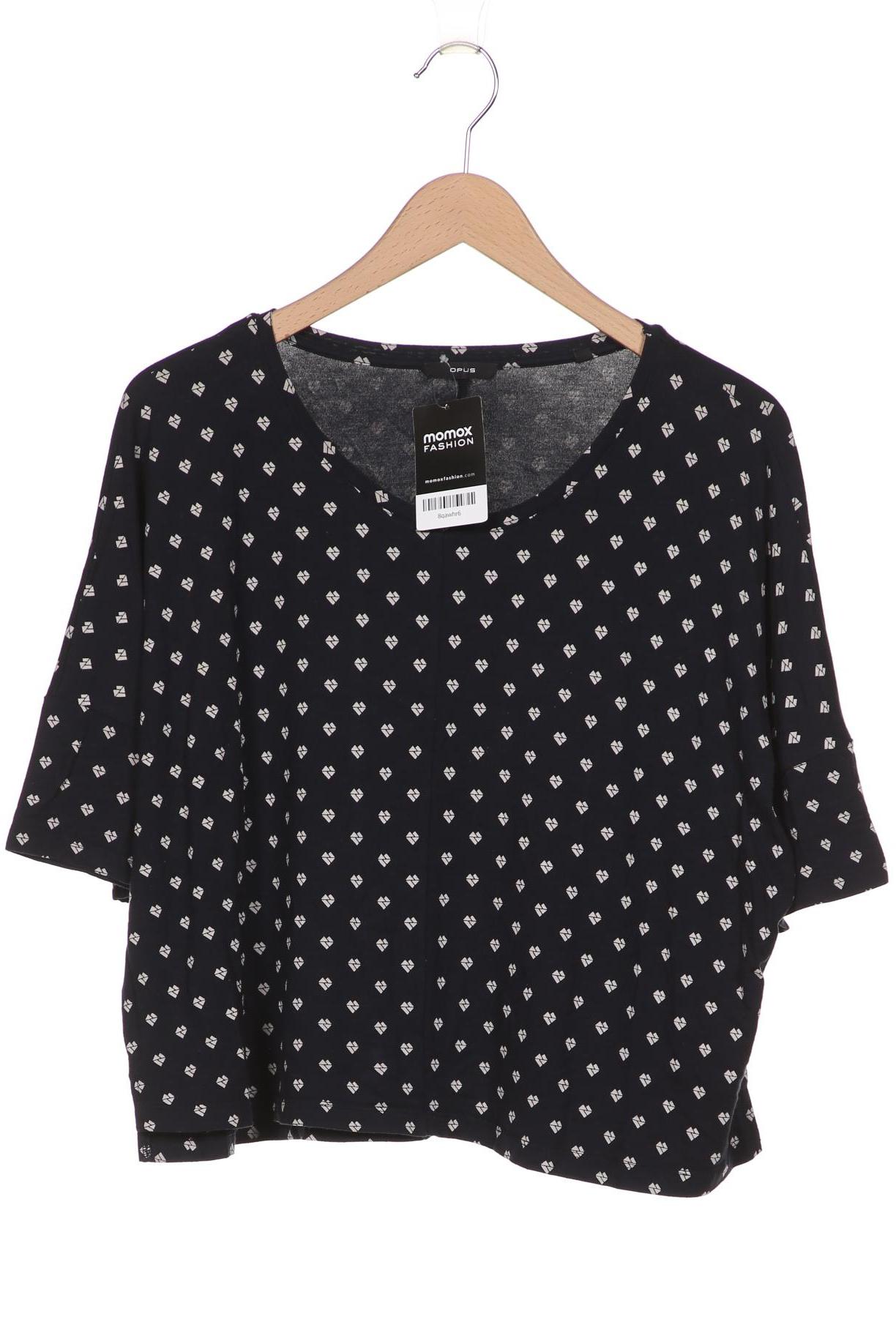 

Opus Damen T-Shirt, marineblau