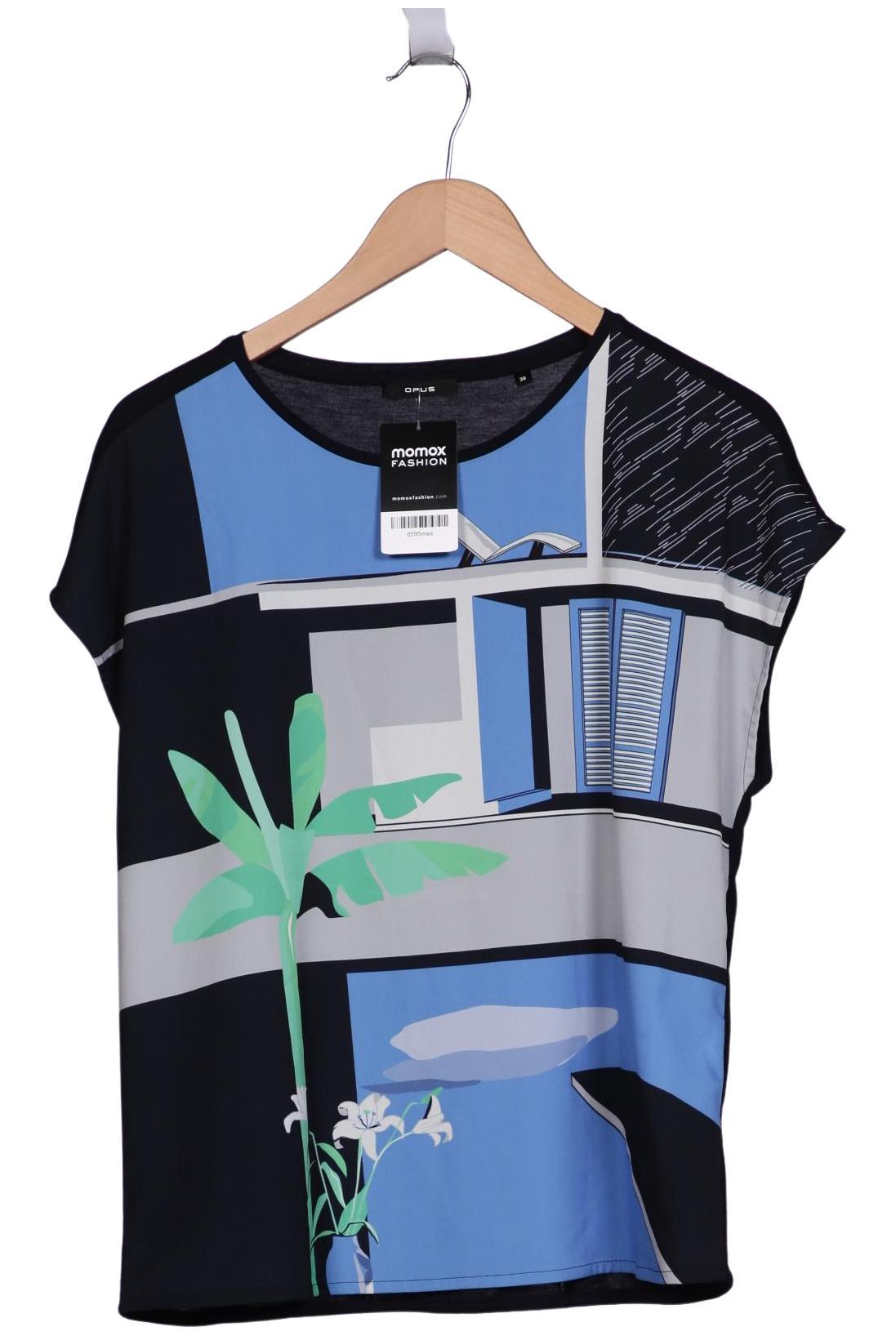 

Opus Damen T-Shirt, marineblau, Gr. 38