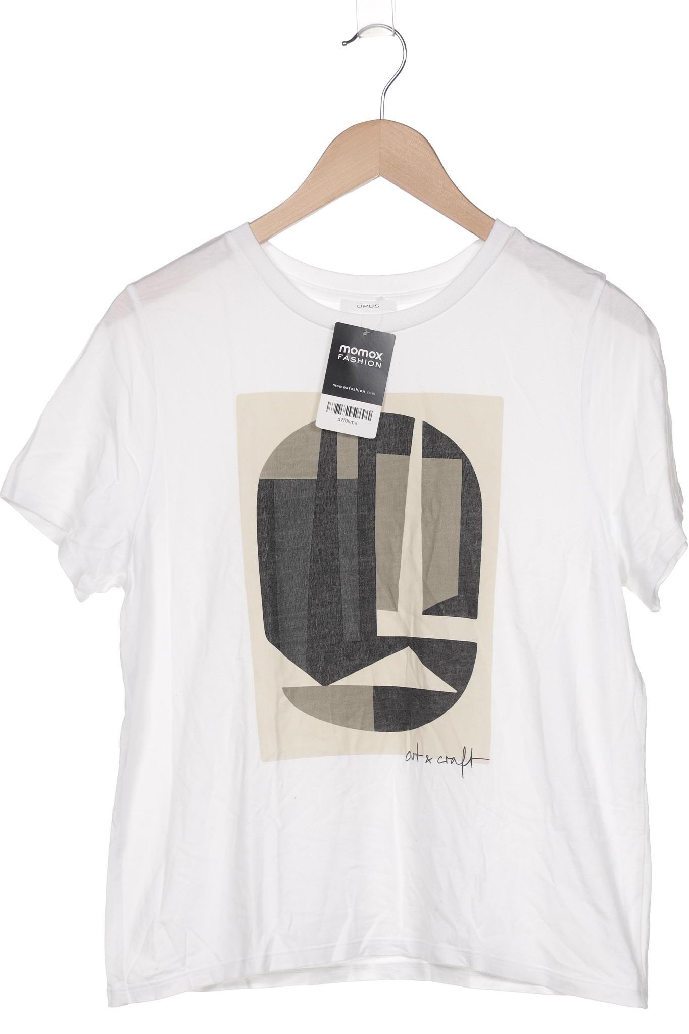 

Opus Damen T-Shirt, weiß, Gr. 38