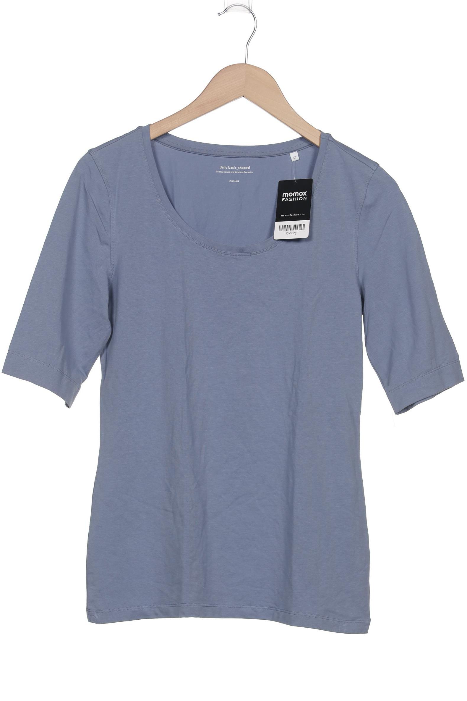 

Opus Damen T-Shirt, blau, Gr. 42