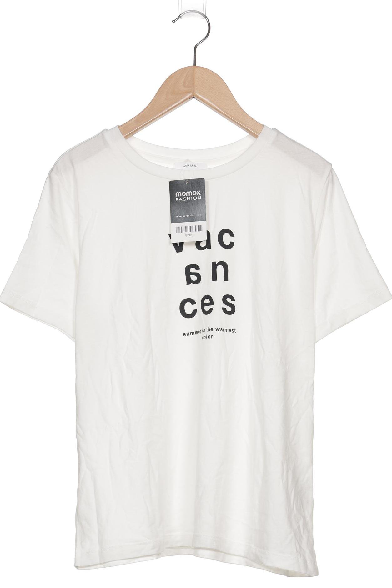 

Opus Damen T-Shirt, weiß, Gr. 36