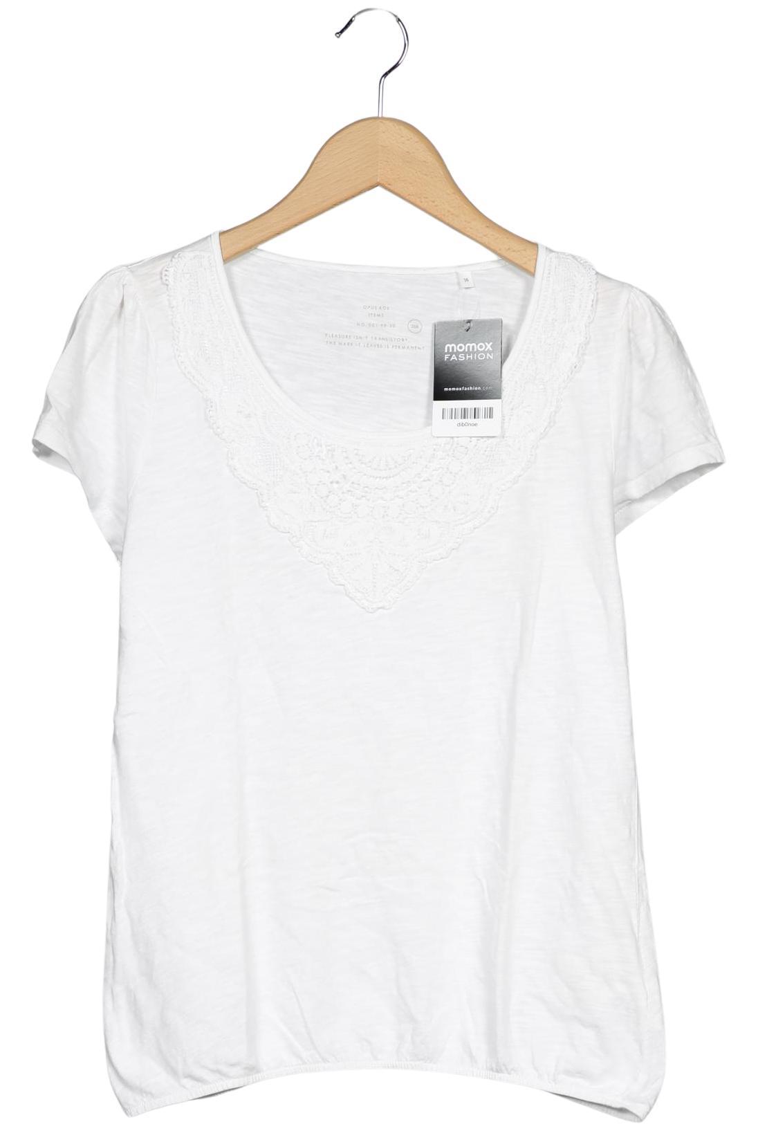 

Opus Damen T-Shirt, weiß, Gr. 36