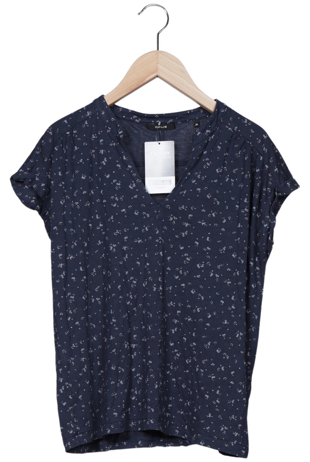 

Opus Damen T-Shirt, marineblau, Gr. 38