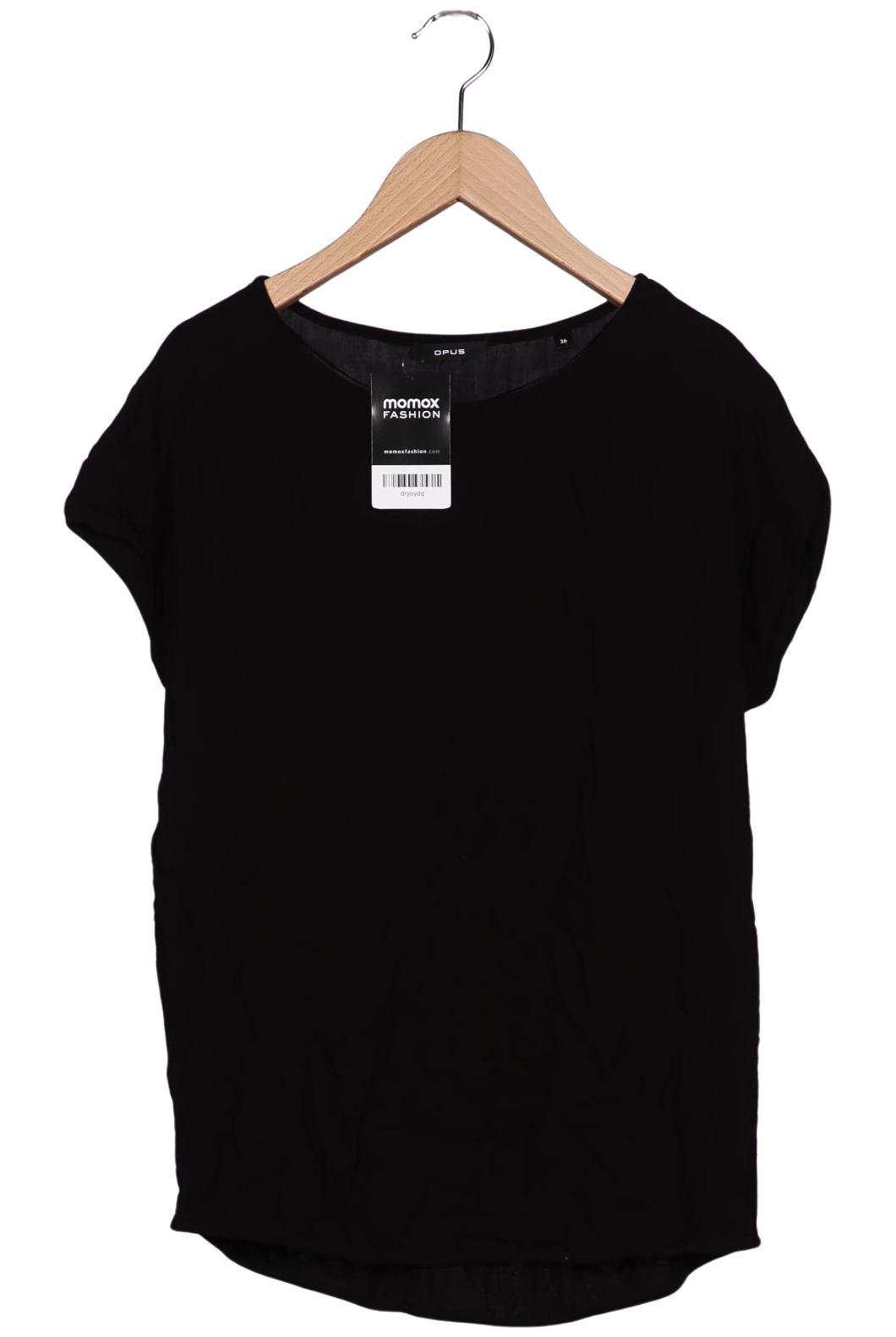 

Opus Damen T-Shirt, schwarz, Gr. 36