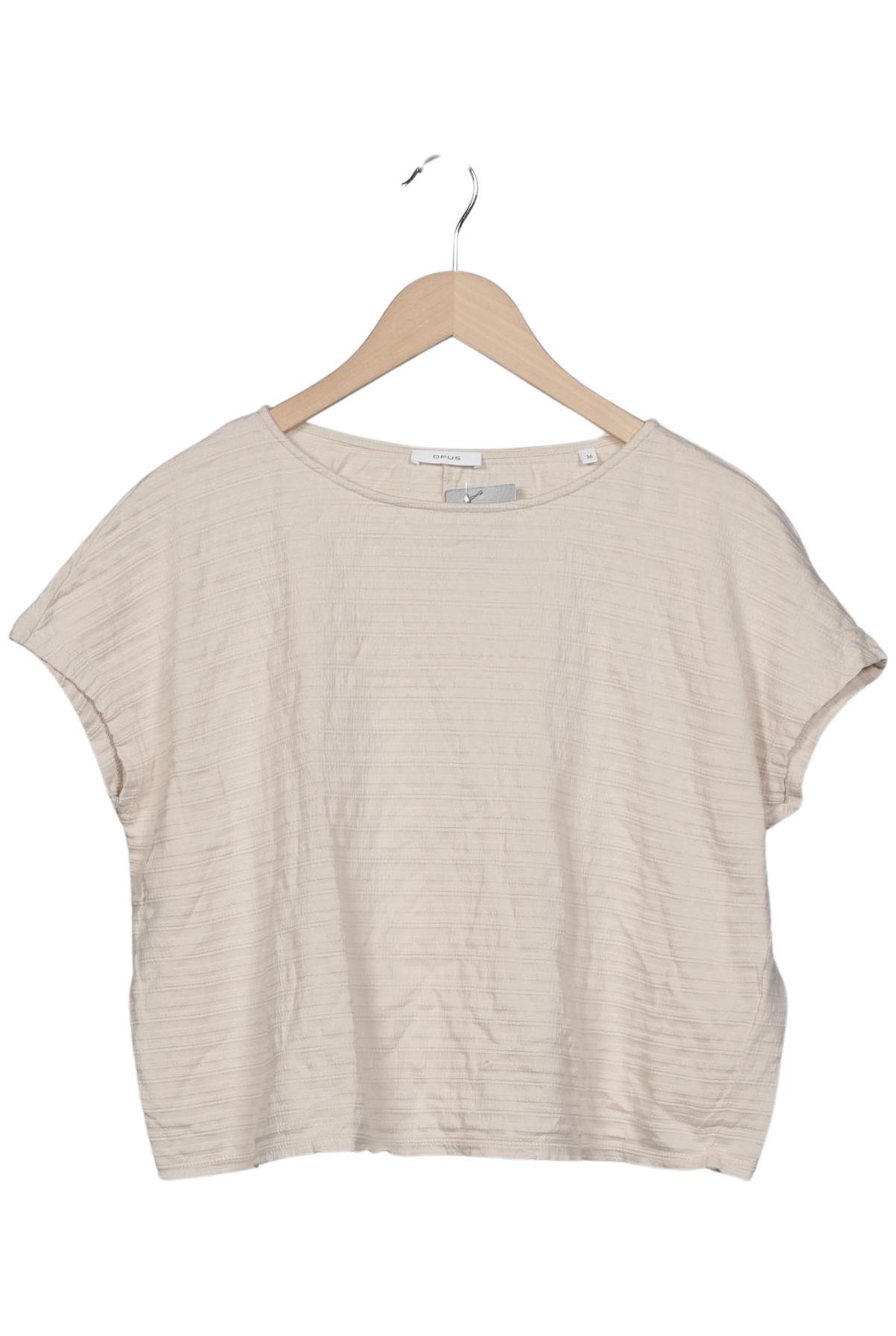 

Opus Damen T-Shirt, beige, Gr. 36