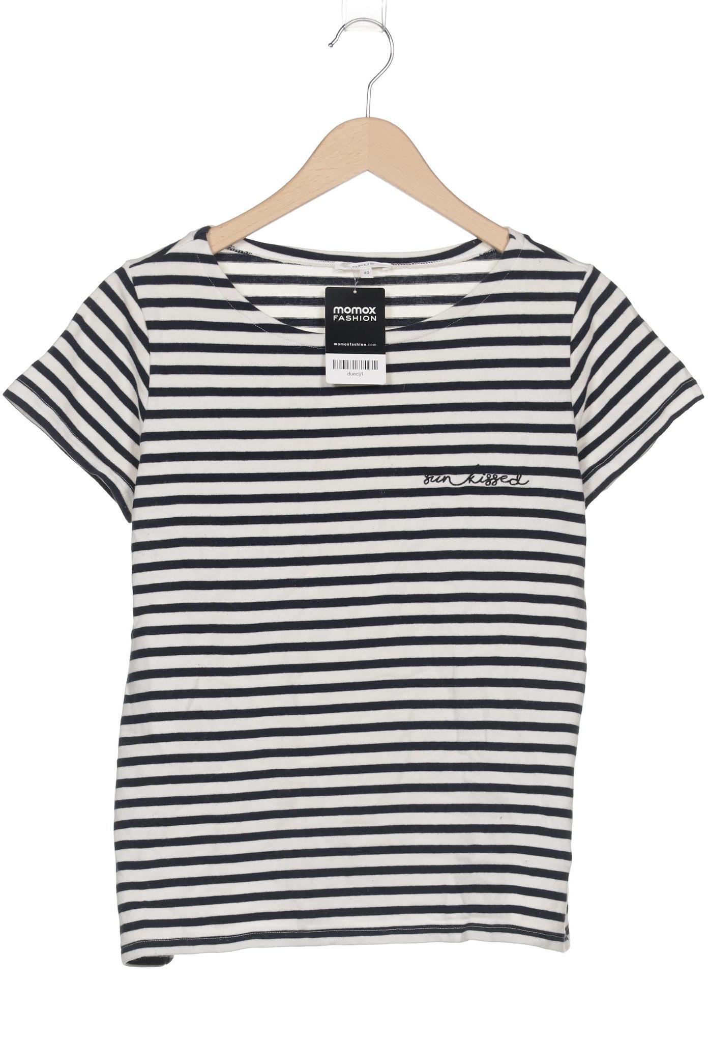 

Opus Damen T-Shirt, weiß, Gr. 40