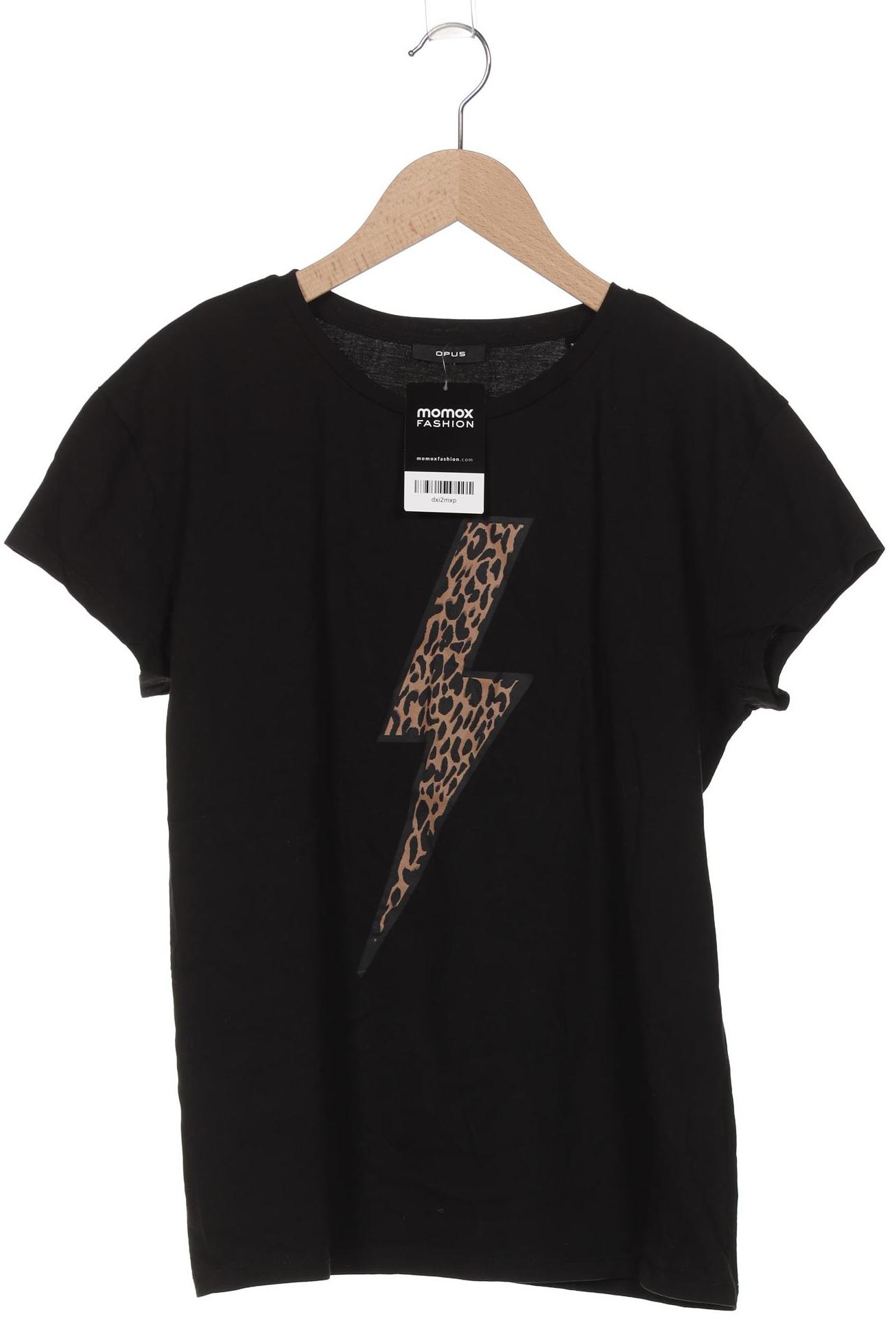 

Opus Damen T-Shirt, schwarz, Gr. 38