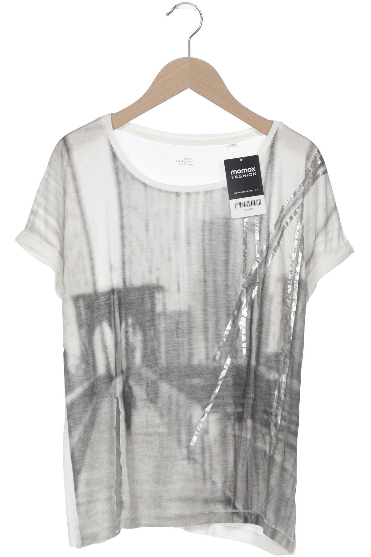

Opus Damen T-Shirt, grau, Gr. 36