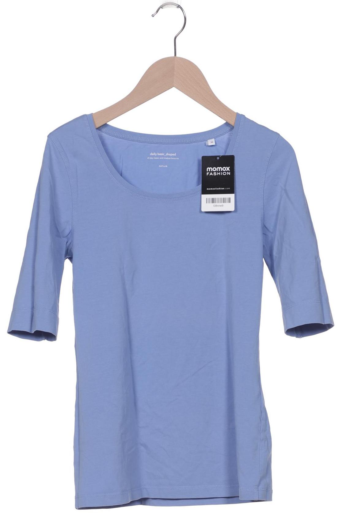 

Opus Damen T-Shirt, blau, Gr. 36