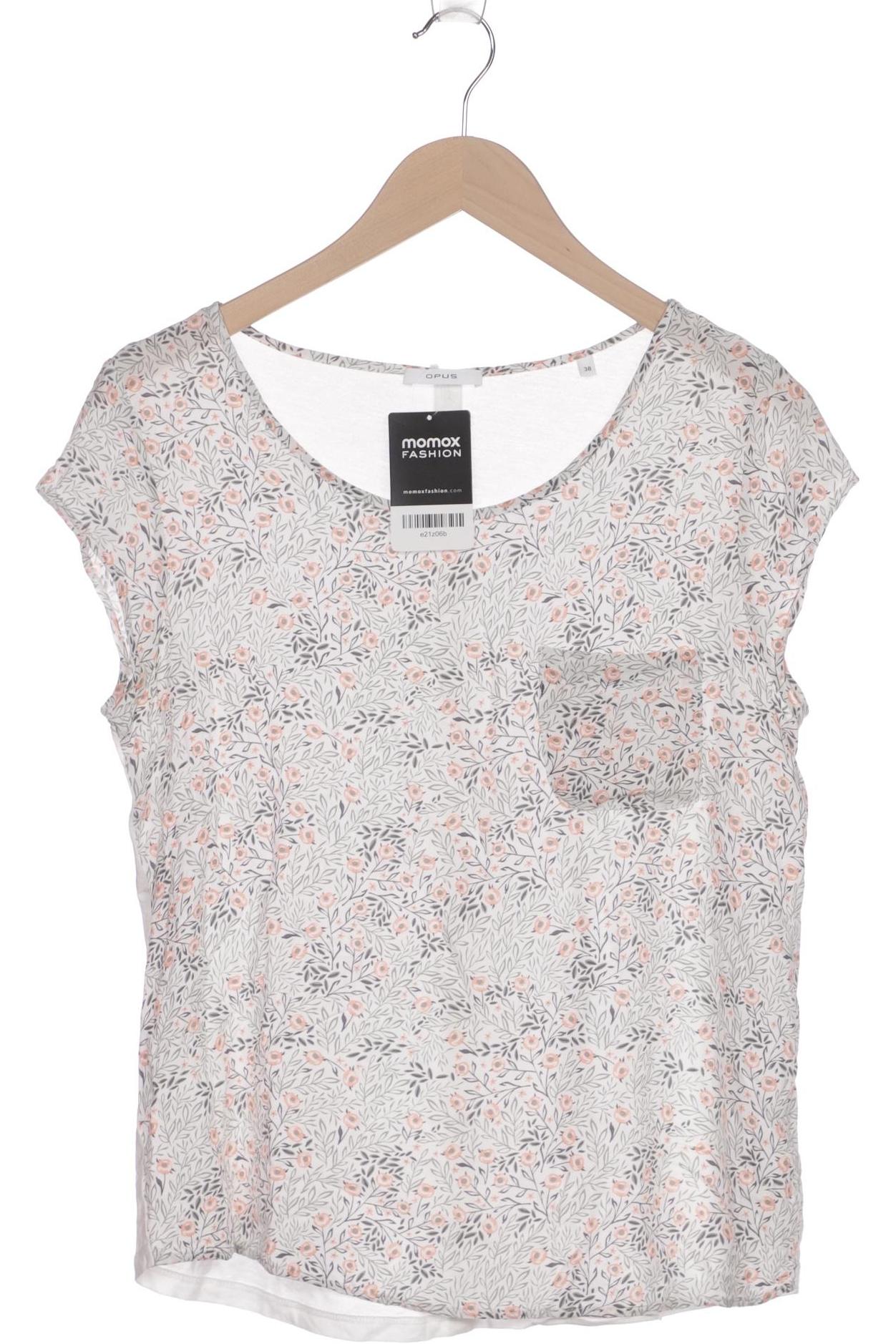 

Opus Damen T-Shirt, weiß, Gr. 38