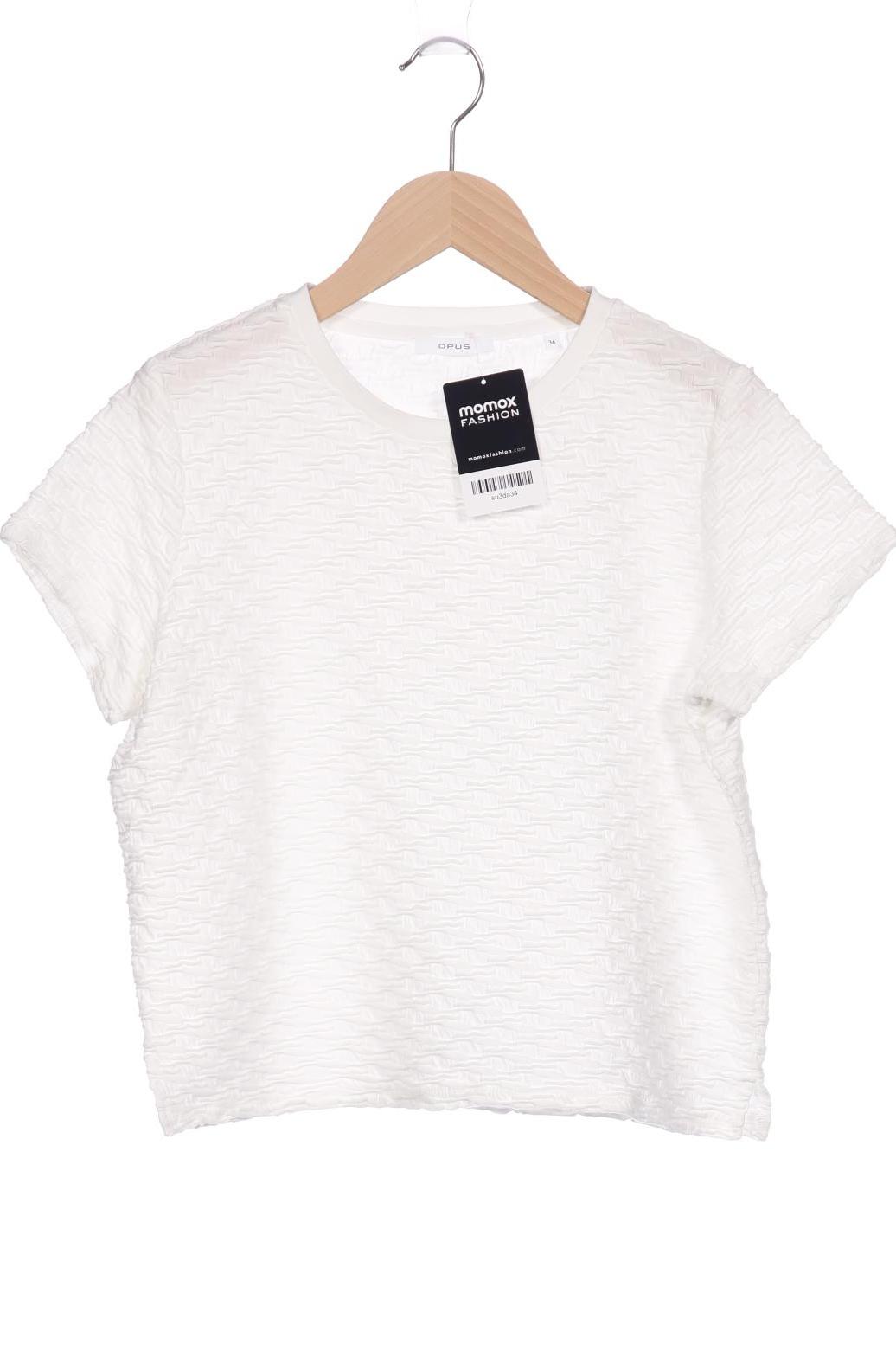 

Opus Damen T-Shirt, weiß, Gr. 36