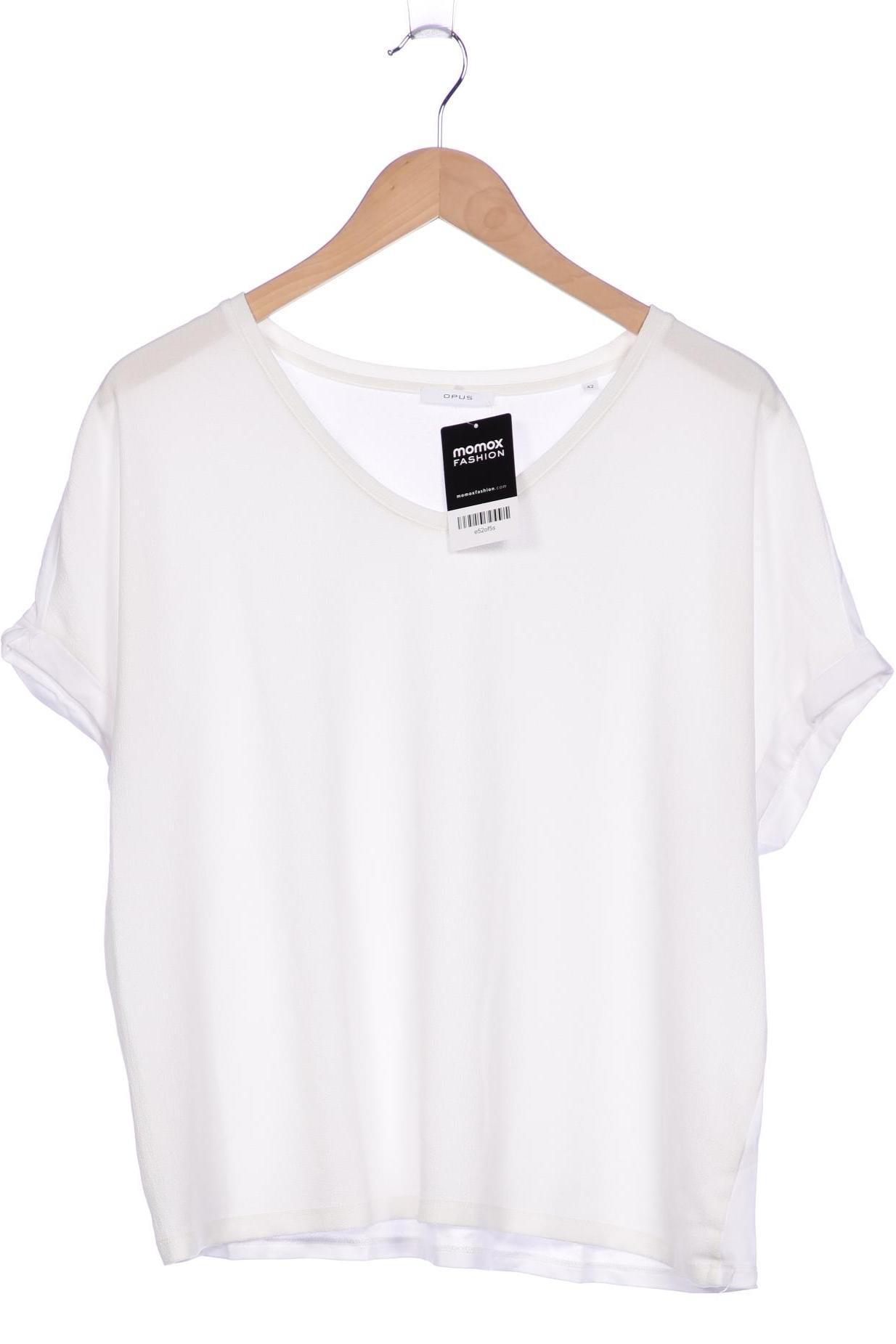 

Opus Damen T-Shirt, weiß, Gr. 42
